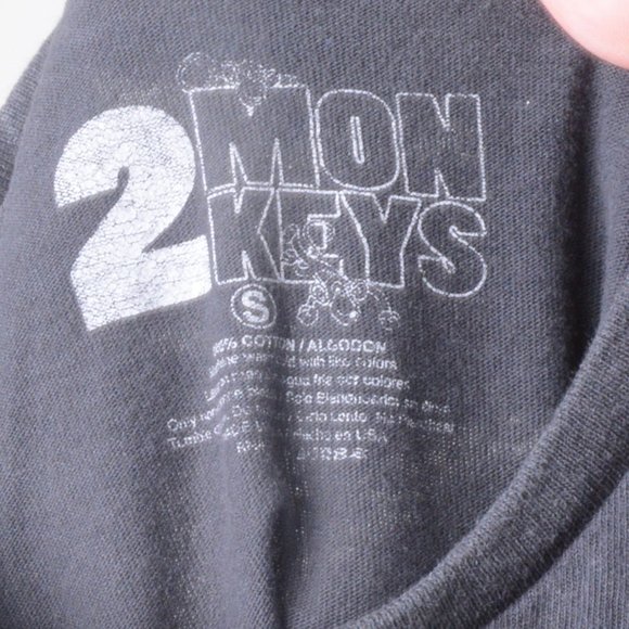 2 MONKEYS Respect the Game Michael Jordan Chicago Bulls tee in EUC! - Picture 2 of 4